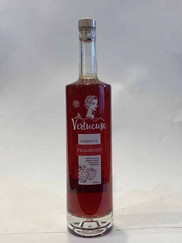 Liqueur de framboise La Vertueuse 30° 70 cl