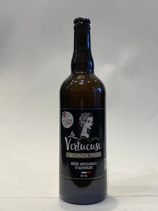 Bière blonde - La vertueuse 75cl 5°