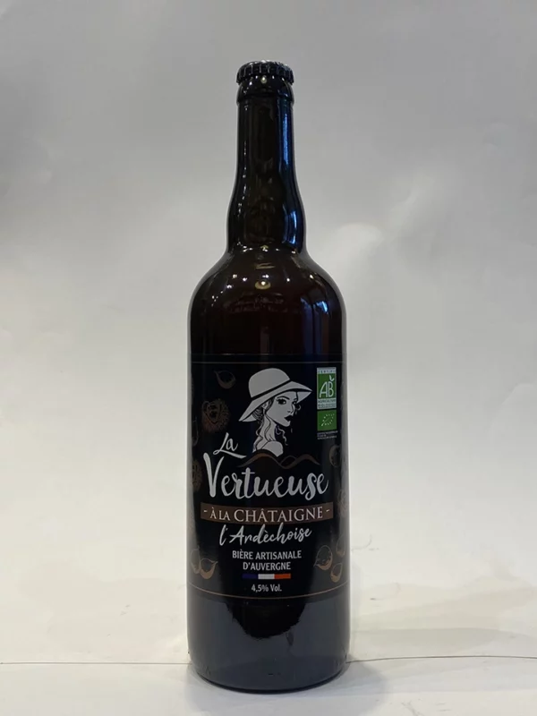 Bière à la châtaigne - La vertueuse 75cl 4.5°